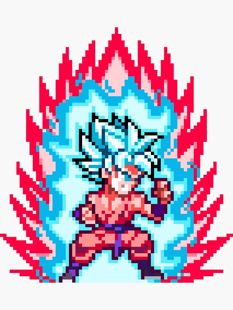 Pixilart - GOKU SSJ BLUE by CO0LSKELETO0N95