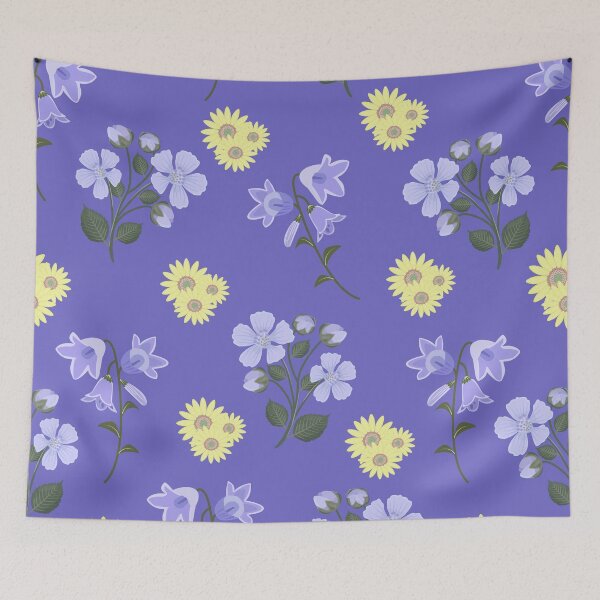 Artikelvorschau, Beautiful Simple Purple Floral entworfen und verkauft von pugmom4.
