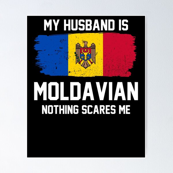 Item preview, My Husband is Moldavian Nothing Scares Me designed and sold by FanaticTee.
