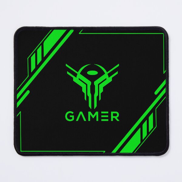 Item preview, Gamer Green Logo designed and sold by anjanaartz.