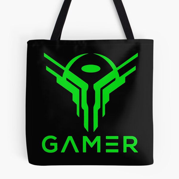 Item preview, Gamer Green Logo designed and sold by anjanaartz.