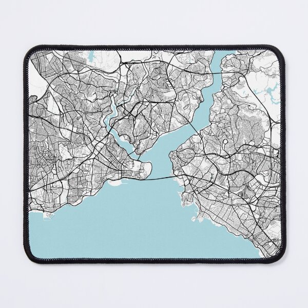 Item preview, Istanbul City Map of Turkey - Circle designed and sold by deMAP.