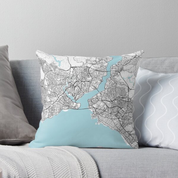 Item preview, Istanbul City Map of Turkey - Circle designed and sold by deMAP.
