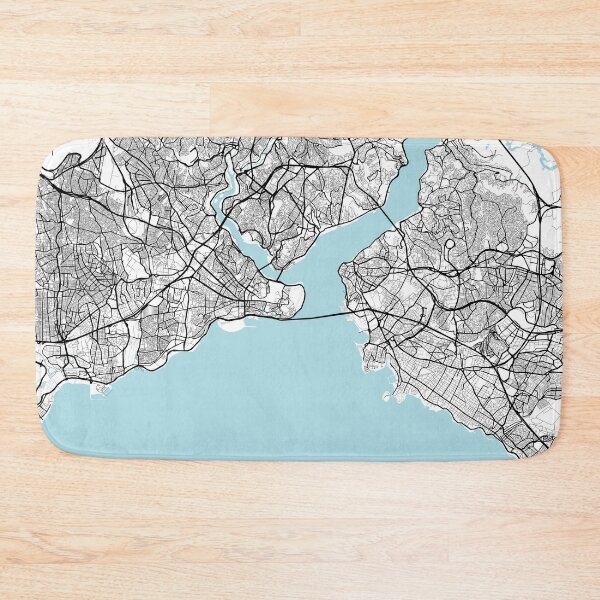 Item preview, Istanbul City Map of Turkey - Circle designed and sold by deMAP.