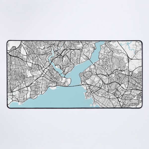 Item preview, Istanbul City Map of Turkey - Circle designed and sold by deMAP.