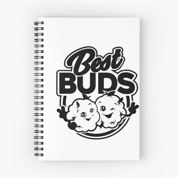 Item preview, Best Buds B/W designed and sold by CabbageNClouds.