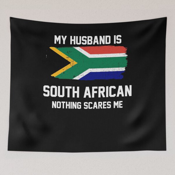 Item preview, My Husband is South African Nothing Scares Me designed and sold by FanaticTee.