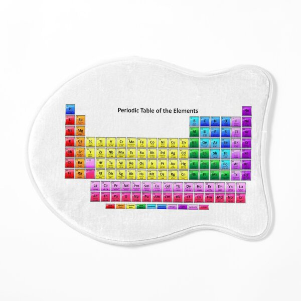 #Mendeleev's #Periodic #Table of the #Elements Cat Mat