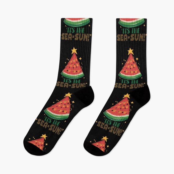 Item preview, Christmas In July Party Tee - Watermelon Christmas Tree design designed and sold by Merchking1.