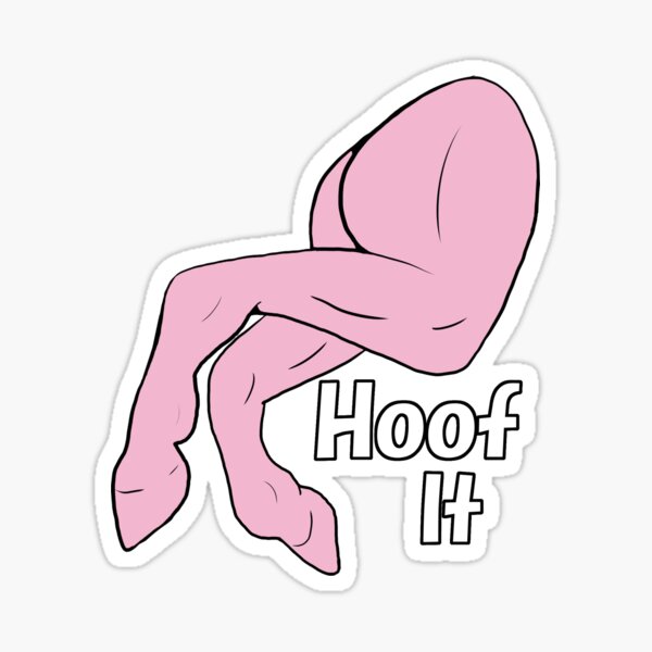 Pinkie Hoof It Sticker