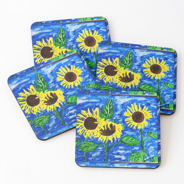 Item preview, Three Sunflowers  designed and sold by Ruth Breen Artwork .