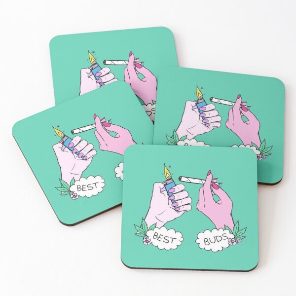 Item preview, Best Buds forever designed and sold by CabbageNClouds.