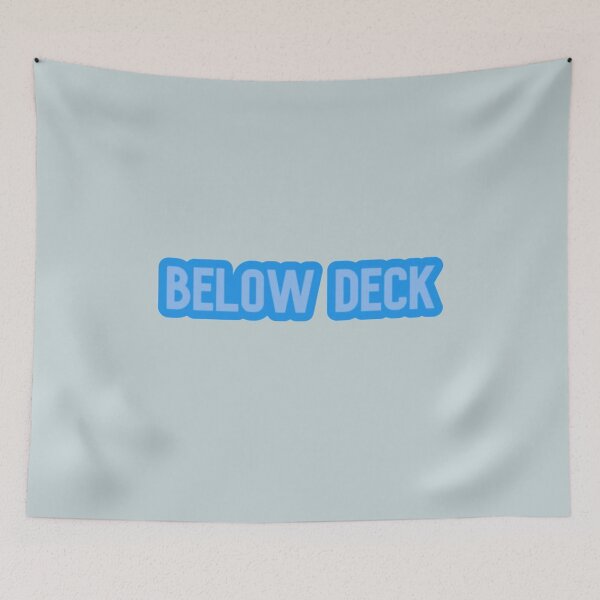 Item preview, Below Deck blue designed and sold by LauraGould.