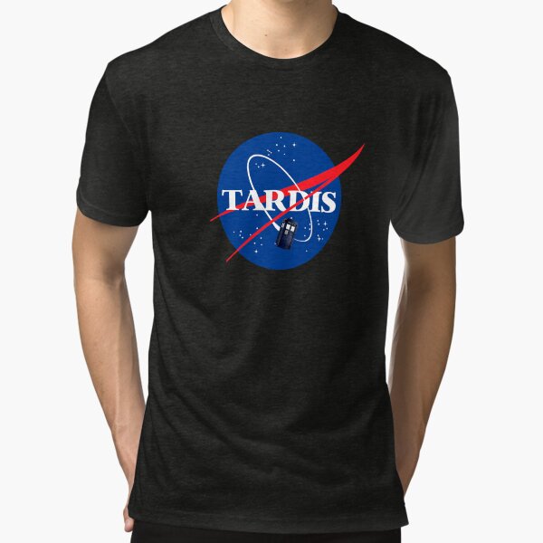 Nasa Tardis Tri-blend T-Shirt