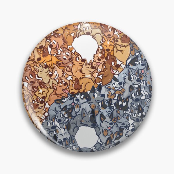Item preview, Red heeler Blue heeler balance designed and sold by niknikando.