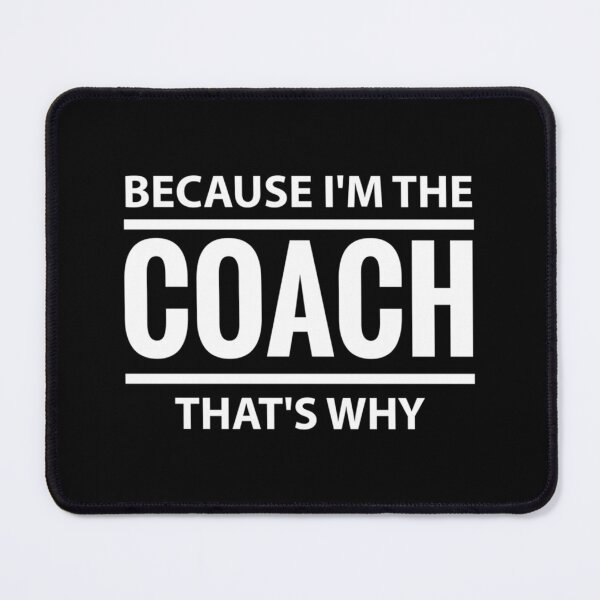 Item preview, Because I'm The Coach That's Why Sport Trainer T-Shirt Essential T-Shirt designed and sold by joannonapk6.