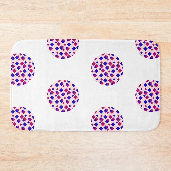 Item preview, Pink Blue Circle Print designed and sold by edwinvisuals.