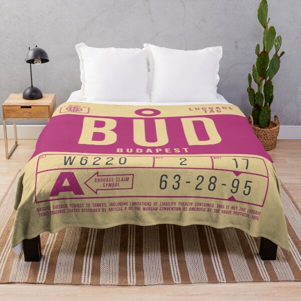 Item preview, Luggage Tag B - BUD Budapest Hungary designed and sold by VoodooCircus.