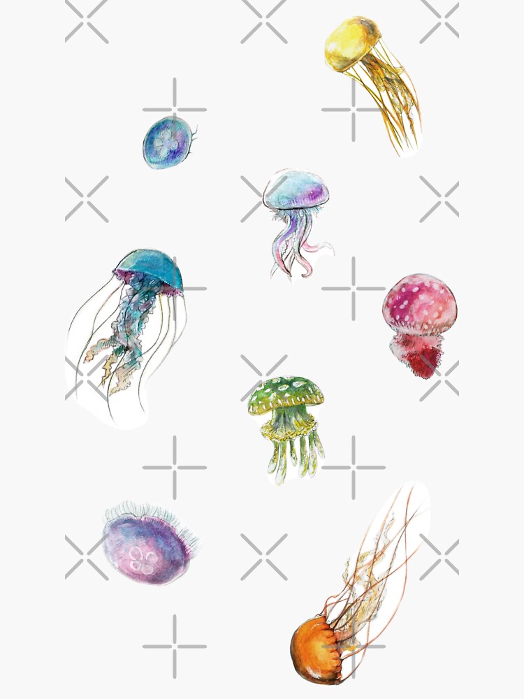 ~ Watercolor Jellyfish ~ by seasofstars