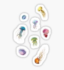 ~ Watercolor Jellyfish ~ Sticker