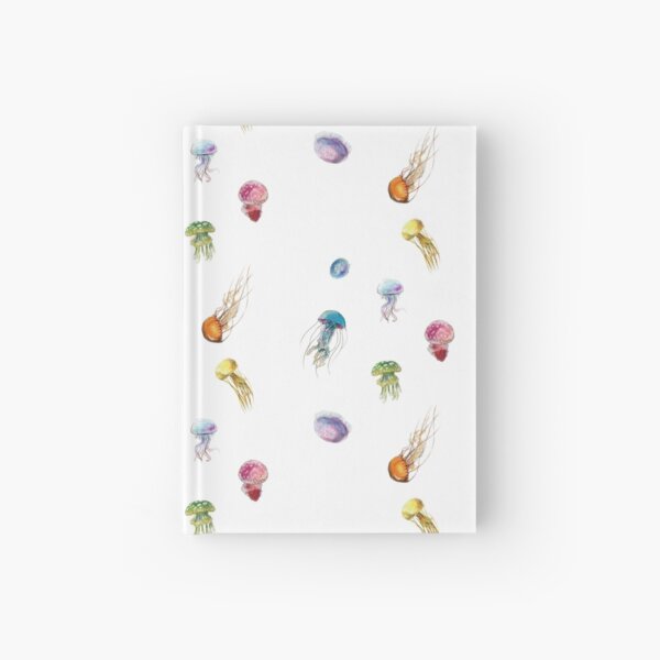 ~ Watercolor Jellyfish ~ Hardcover Journal