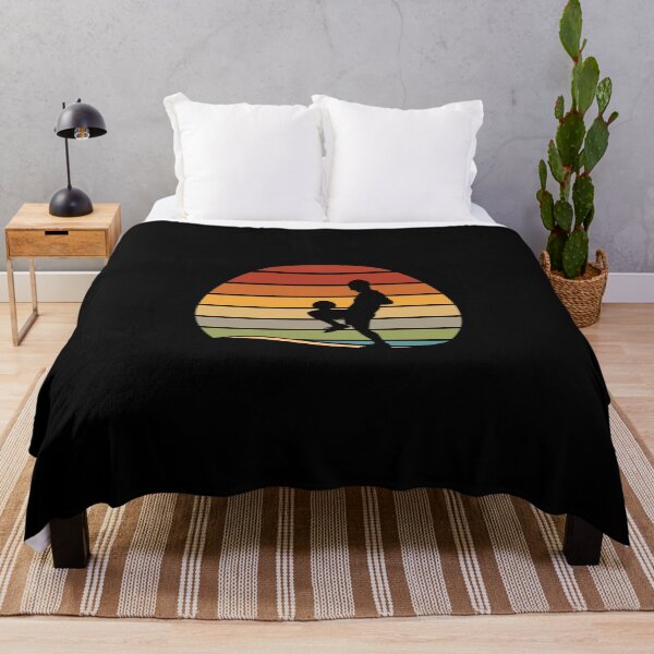 Item preview, Retro Vintage Soccer Player Sunset Graphic Sticker designed and sold by veronicaab.