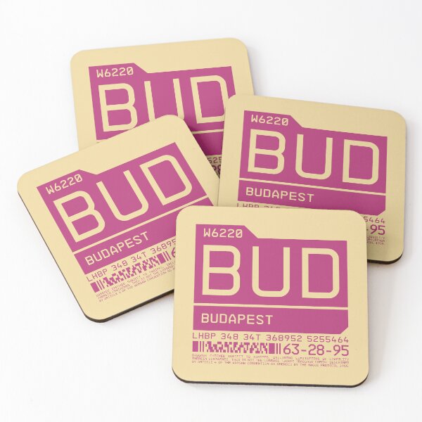 Item preview, Luggage Tag C - BUD Budapest Hungary designed and sold by VoodooCircus.