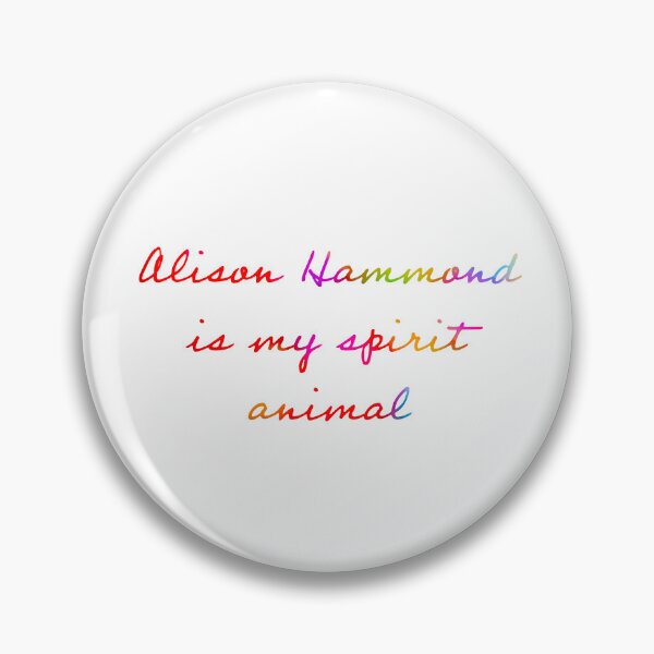 Artikelvorschau, Alison Hammond is my spirit animal entworfen und verkauft von tenfiftytwo.