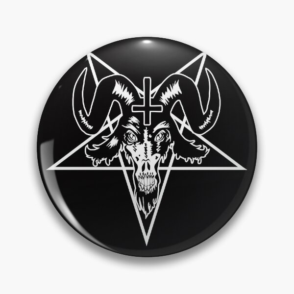 Item preview, Black Metal Goat Pentagram designed and sold by Nanokha56.