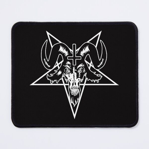Item preview, Black Metal Goat Pentagram designed and sold by Nanokha56.