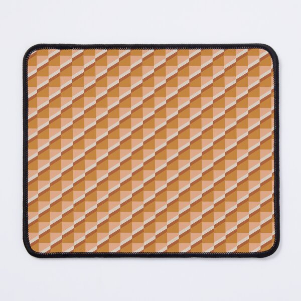 Item preview, Retro Minimalist 70s Slanted Stripes Pattern in Earth Tones designed and sold by kierkegaard.