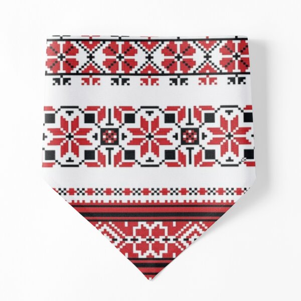 Ukrainian Embroidery Ornament Pet Bandana