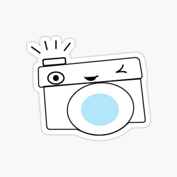 "Cute Camera Camera sticker " Sticker for Sale by GaterStitch Redbubble