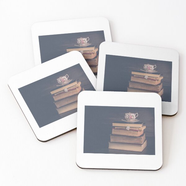 Artikelvorschau, Books and Coffee lovers book lovers readers entworfen und verkauft von LSNDesign.