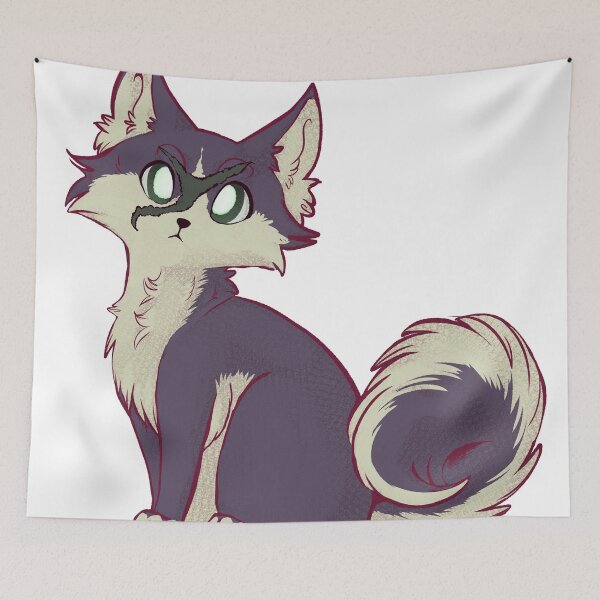 Item preview, Chibi purple wolf  designed and sold by Kristoffersson.