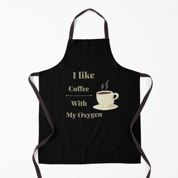 Artikelvorschau, Ich mag Kaffee mit meinem Sauerstoff entworfen und verkauft von Echo Aesthetics.