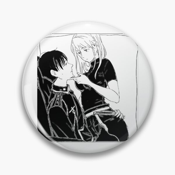 Item preview, Fullmetal Alchemist - Roy and Riza (Mono) designed and sold by Sicoria.