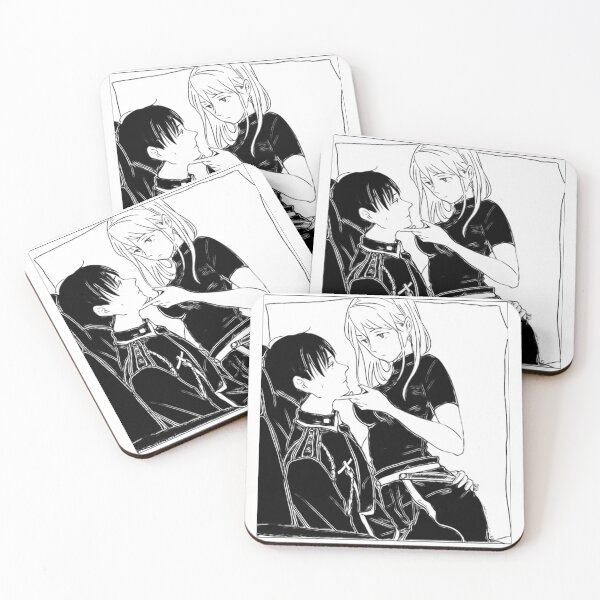 Item preview, Fullmetal Alchemist - Roy and Riza (Mono) designed and sold by Sicoria.
