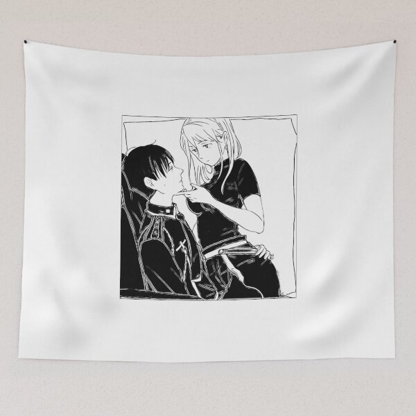Item preview, Fullmetal Alchemist - Roy and Riza (Mono) designed and sold by Sicoria.