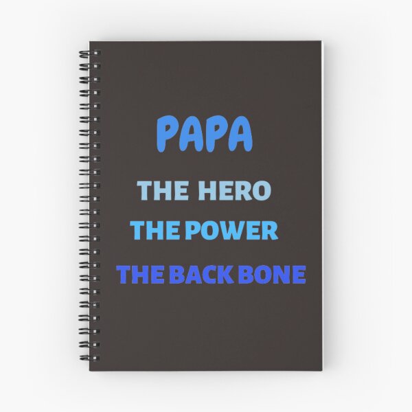 Item preview, Papa The Hero The Power The Back Bone  designed and sold by DeeCeeFashion.