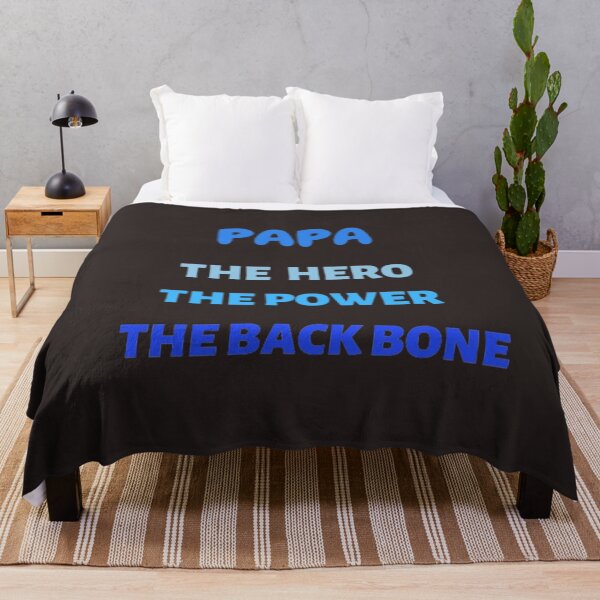 Item preview, Papa The Hero The Power The Back Bone  designed and sold by DeeCeeFashion.