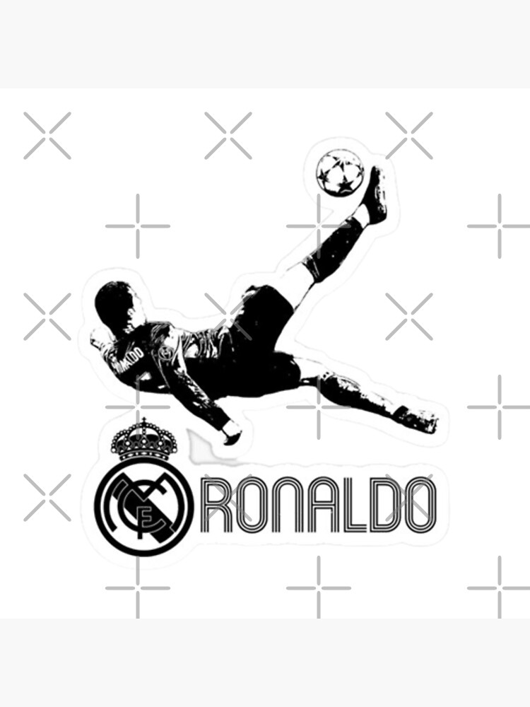 "Ronaldo Celebration (Bicycle Kick) Merch and Apparel - " Poster for