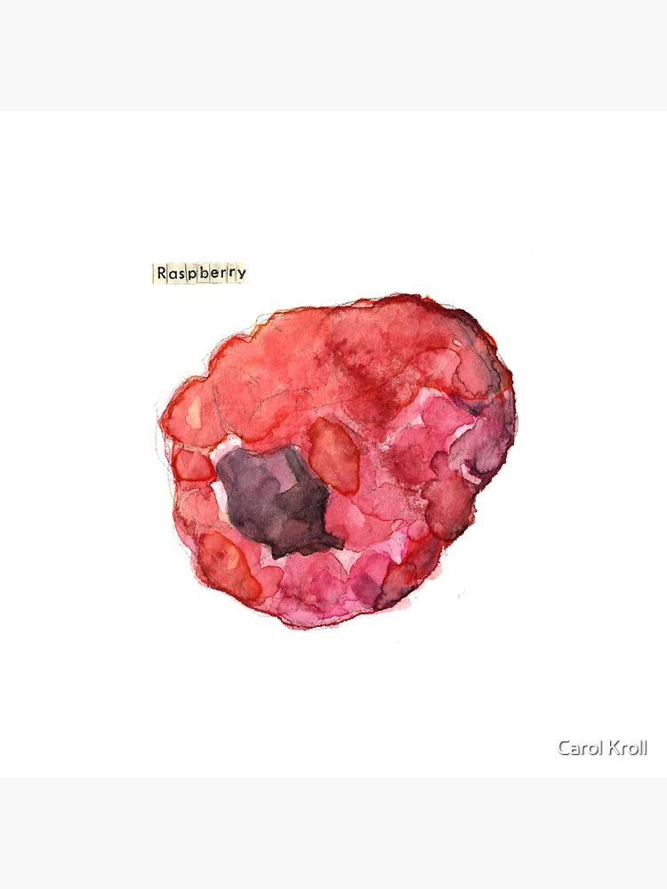 Thumbnail 3 of 3, Art Print, One Raspberry designed and sold by Carol Kroll.