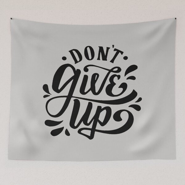 Artikelvorschau, Don't Give Up entworfen und verkauft von Abrarhussain.
