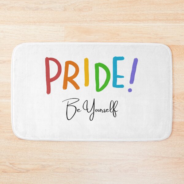 Item preview, be yourself be proud gay pride shirt  designed and sold by MONDART.