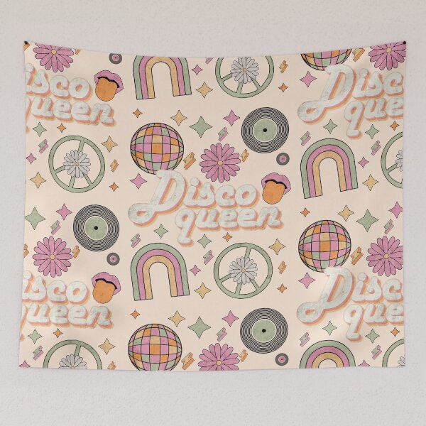 Item preview, Psychedelic Disco Queen designed and sold by SquinkCreative.
