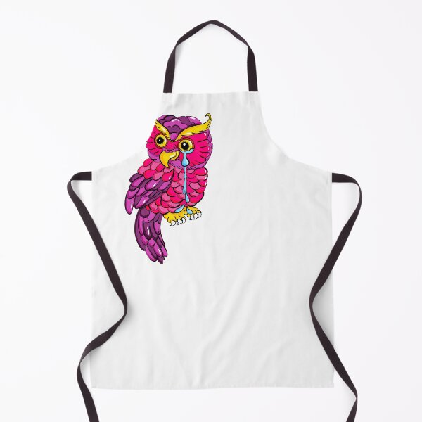 Item preview, Owl Yet Pink Owl Sits On Saying Owl Yet And Waits designed and sold by Cedinho.