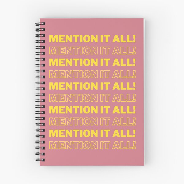 Item preview, Mention it all! designed and sold by Spiffle.