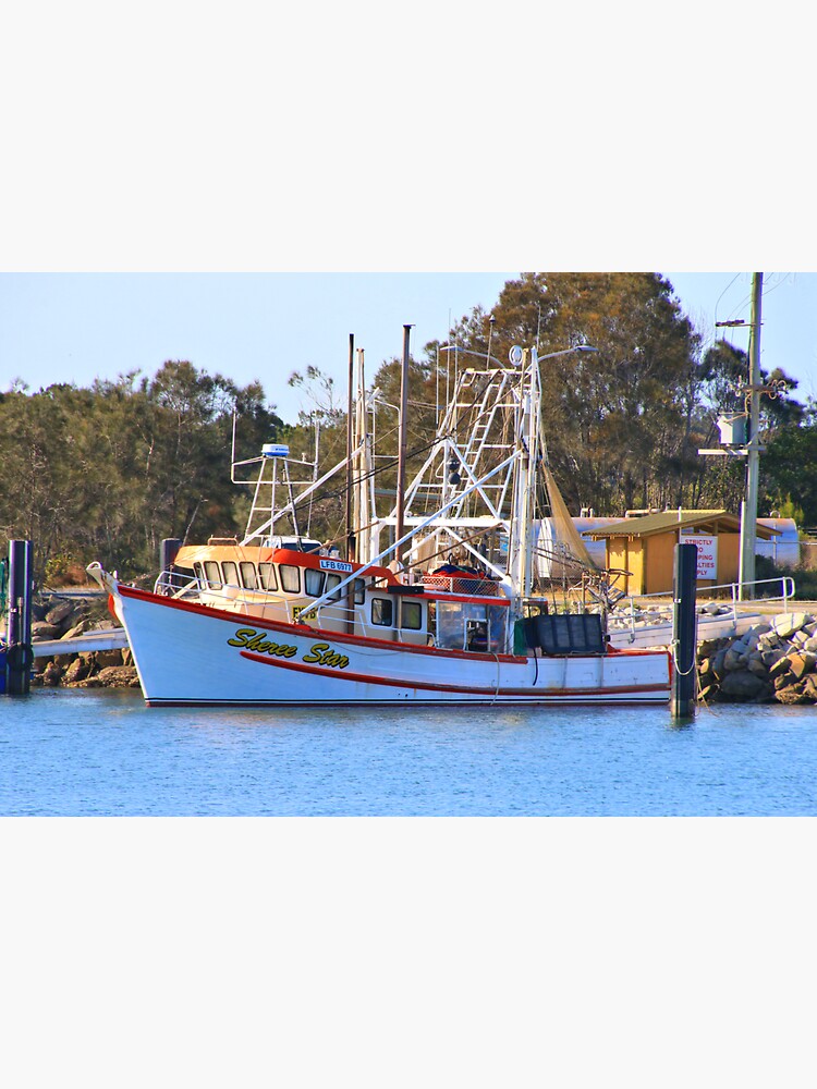 Blue Star Boats Kiss-Cut Stickers by Retro Boater