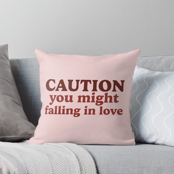 Artikelvorschau, Caution you might falling in love entworfen und verkauft von RafaCollages.